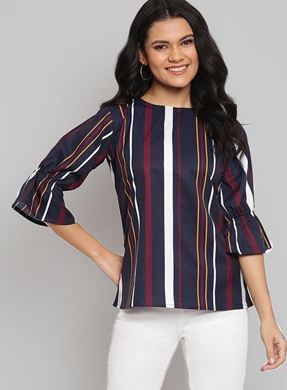 Ladywear Topsy Vol 4 American Crepe Fancy Kurti
