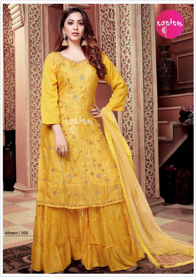 Lapink Present afreen Vol 2 Georgette Maslin Fency Designer kurti