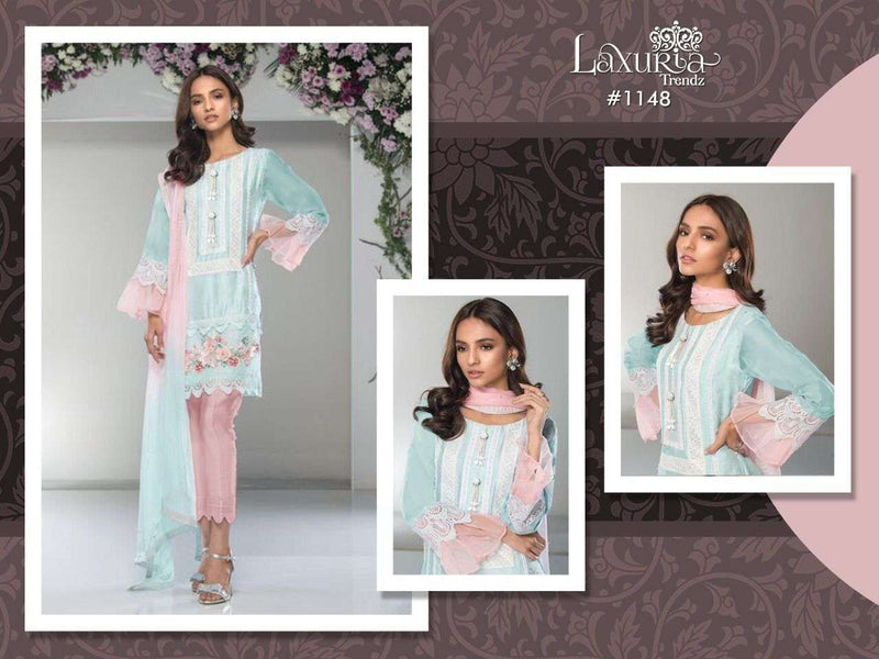 Laxuria 1148 Faux Georgette Readymade Pakistani Kurti Wear