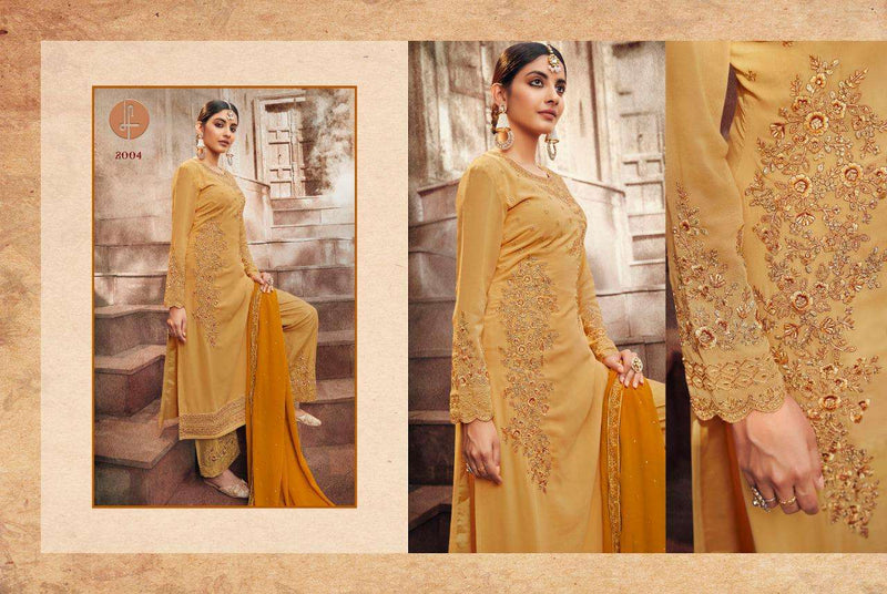 Leo Fashion Launch By Aarkha Vol 6 Georgette With Fancy Embroidery Work Exclusive Casual Wear Salwar Suits