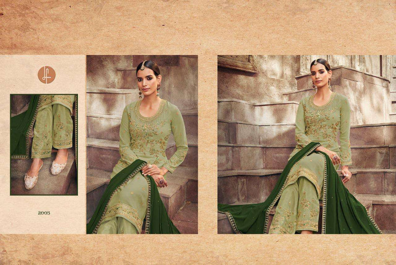 Leo Fashion Launch By Aarkha Vol 6 Georgette With Fancy Embroidery Work Exclusive Casual Wear Salwar Suits