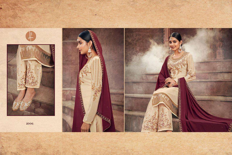Leo Fashion Launch By Aarkha Vol 6 Georgette With Fancy Embroidery Work Exclusive Casual Wear Salwar Suits