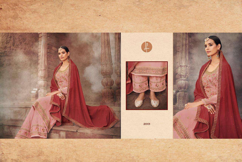 Leo Fashion Launch By Aarkha Vol 6 Georgette With Fancy Embroidery Work Exclusive Casual Wear Salwar Suits