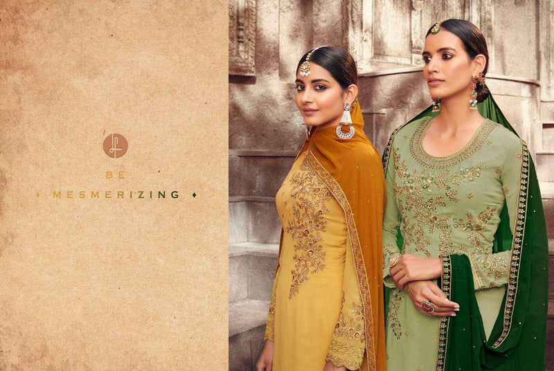 Leo Fashion Launch By Aarkha Vol 6 Georgette With Fancy Embroidery Work Exclusive Casual Wear Salwar Suits