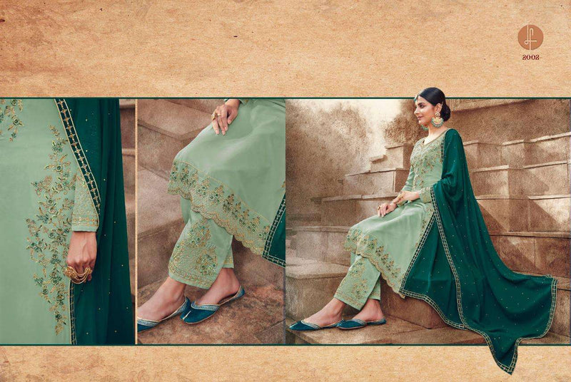 Leo Fashion Launch By Aarkha Vol 6 Georgette With Fancy Embroidery Work Exclusive Casual Wear Salwar Suits