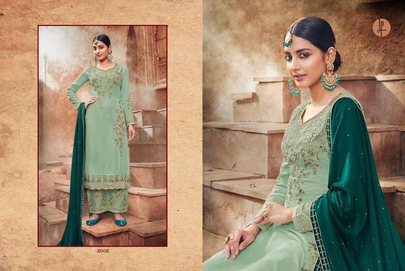 Leo Fashion Launch By Aarkha Vol 6 Georgette With Fancy Embroidery Work Exclusive Casual Wear Salwar Suits