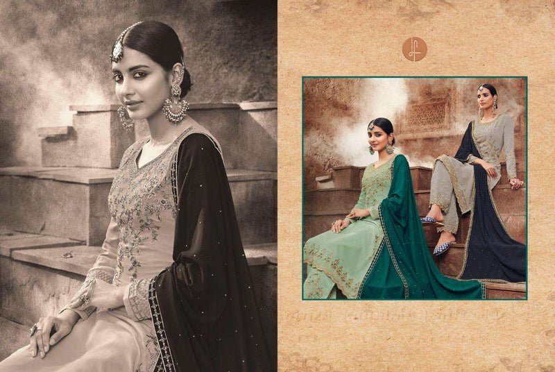 Leo Fashion Launch By Aarkha Vol 6 Georgette With Fancy Embroidery Work Exclusive Casual Wear Salwar Suits