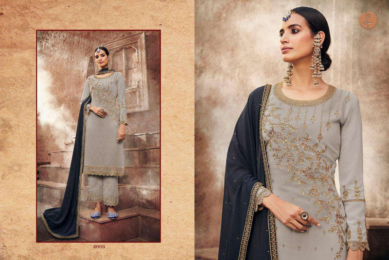 Leo Fashion Launch By Aarkha Vol 6 Georgette With Fancy Embroidery Work Exclusive Casual Wear Salwar Suits