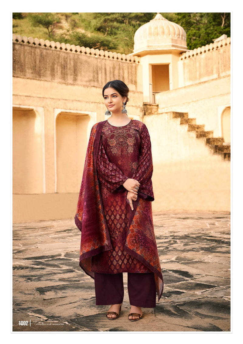 Levisha Surbhi Velvet With Digital Print Salwar Suit