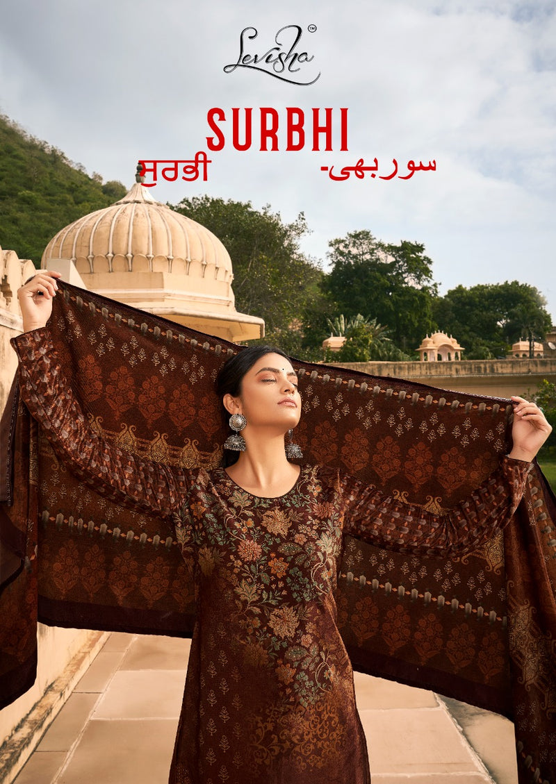 Levisha Surbhi Velvet With Digital Print Salwar Suit