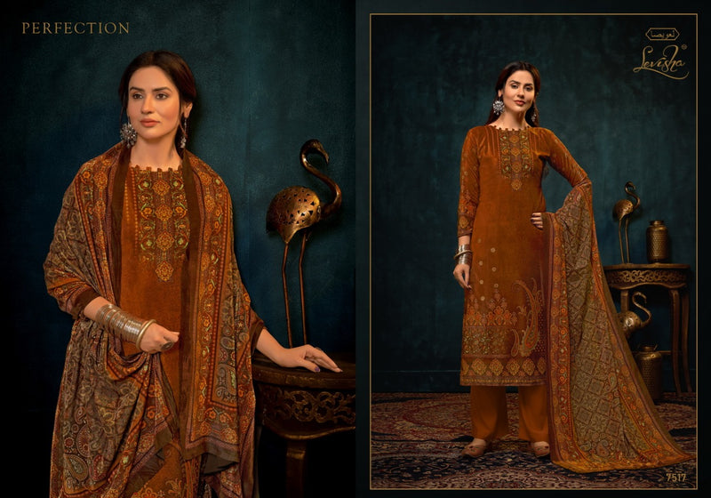 Levisha Surbhi Vol 2 Pure Velvet Digital Print Heavy Embroidered Salwar Kameez