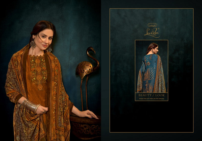 Levisha Surbhi Vol 2 Pure Velvet Digital Print Heavy Embroidered Salwar Kameez