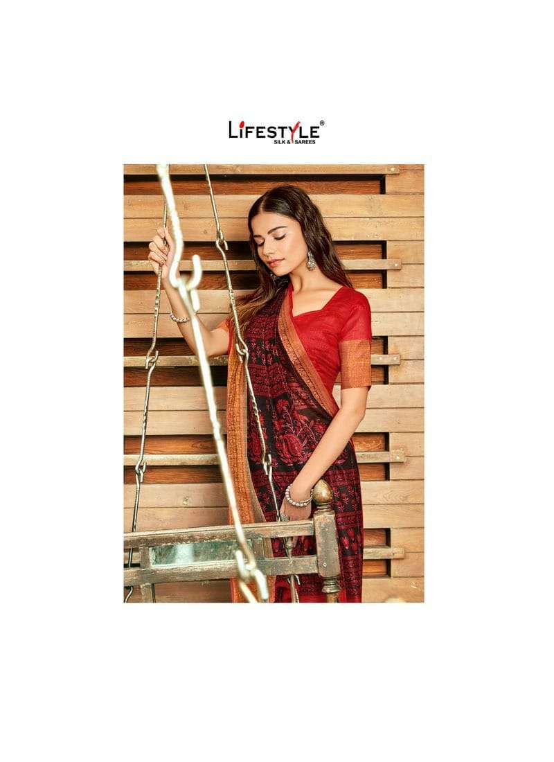Lifestyle Saree Suruchi Cotton Vol 1  Cotton Fancy Saree