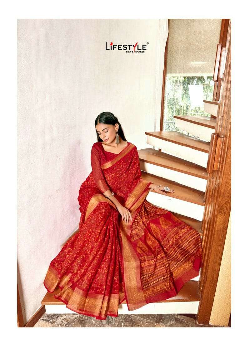 Lifestyle Saree Suruchi Cotton Vol 1  Cotton Fancy Saree