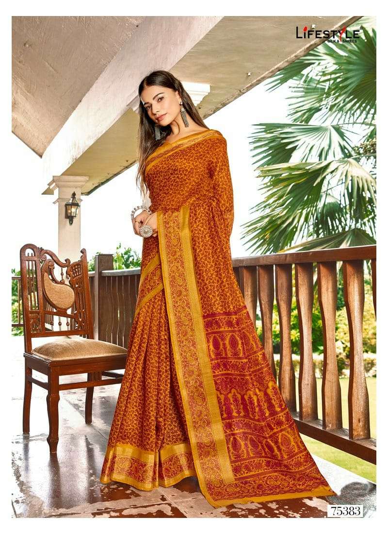 Lifestyle Saree Suruchi Cotton Vol 1  Cotton Fancy Saree