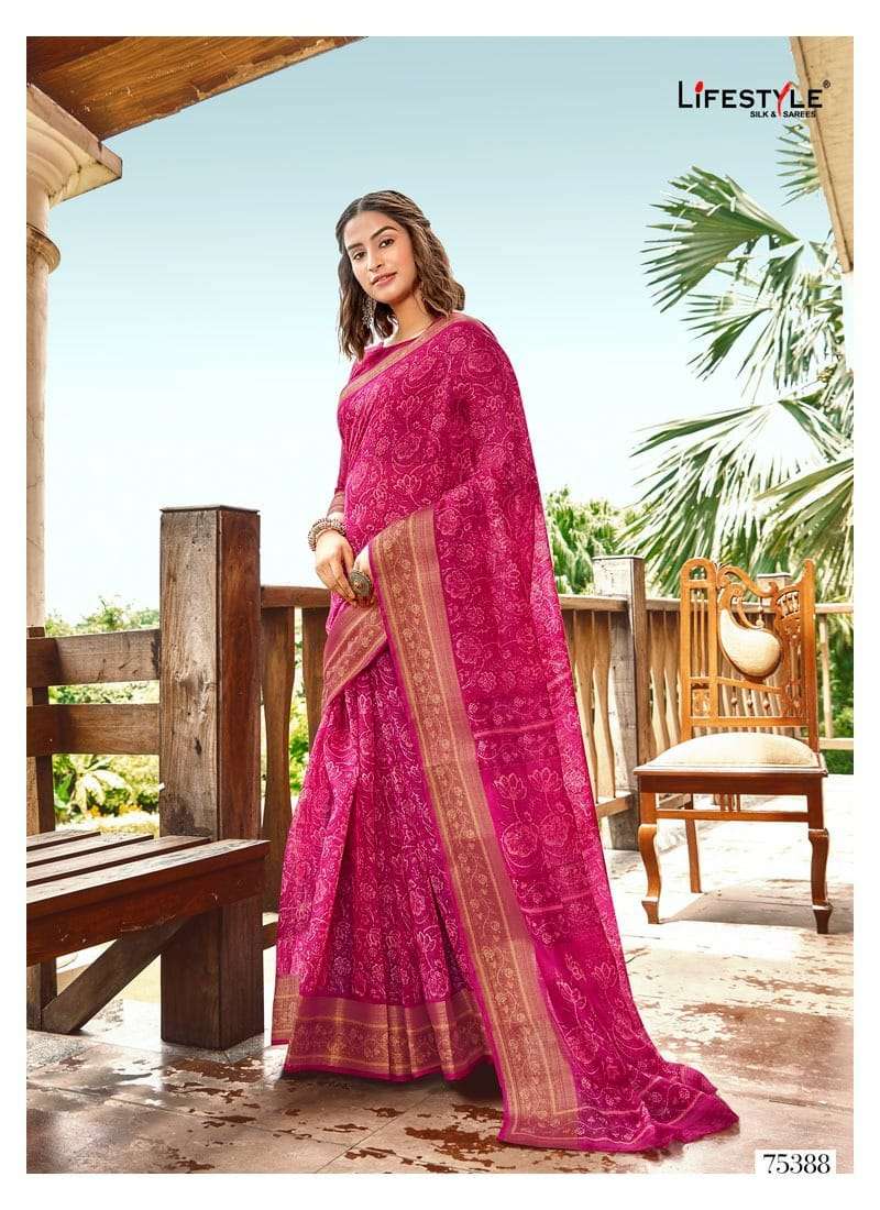 Lifestyle Saree Suruchi Cotton Vol 1  Cotton Fancy Saree