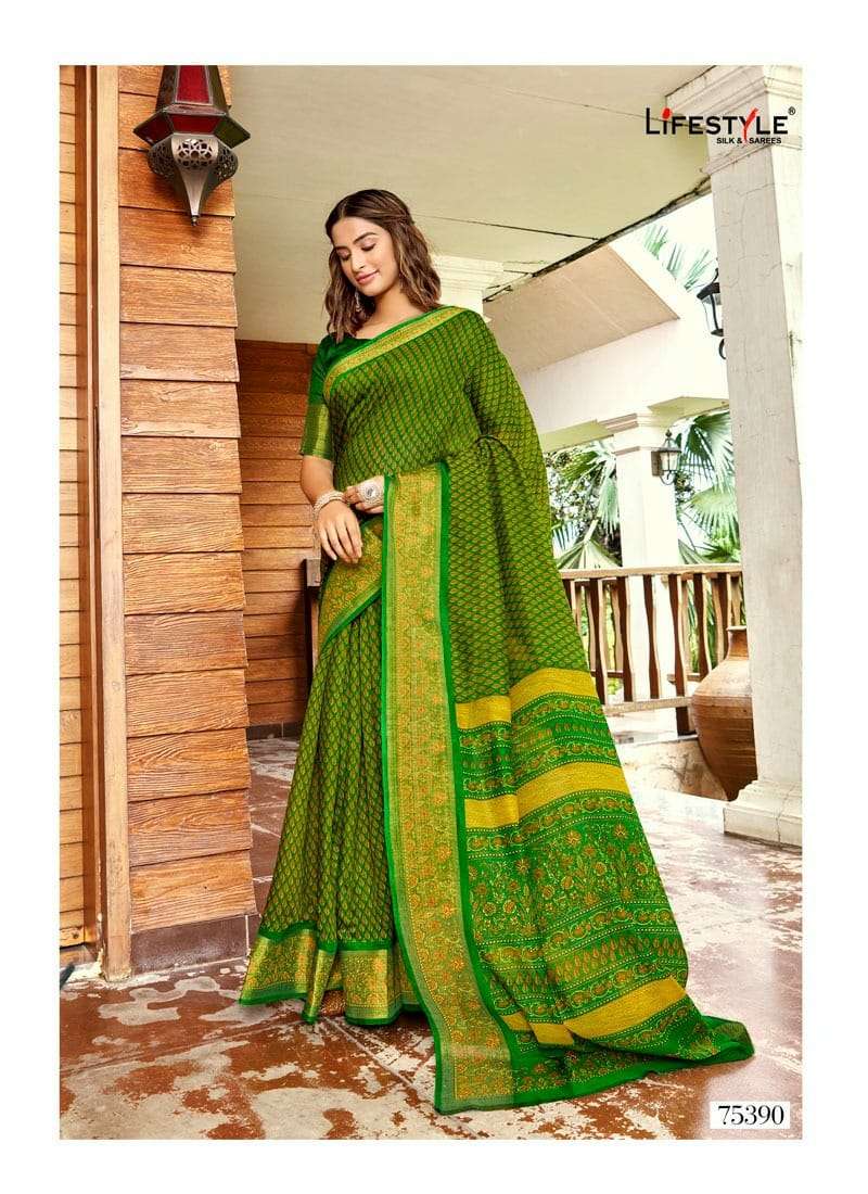 Lifestyle Saree Suruchi Cotton Vol 1  Cotton Fancy Saree