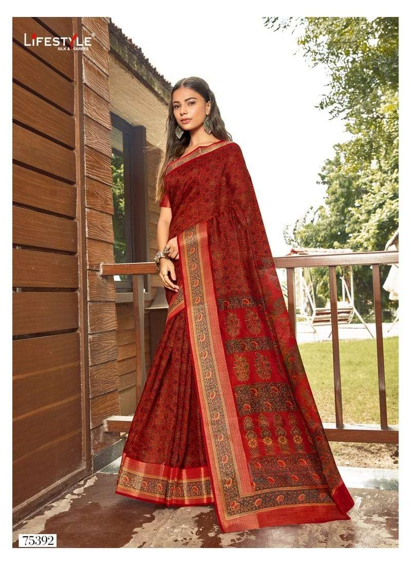 Lifestyle Saree Suruchi Cotton Vol 1  Cotton Fancy Saree