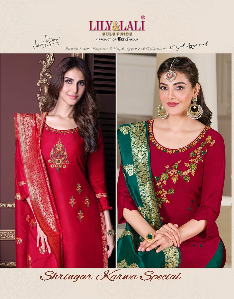 Lilly And Lali Shrinagar Karwa Special Bemberg Silk Salwar Suit