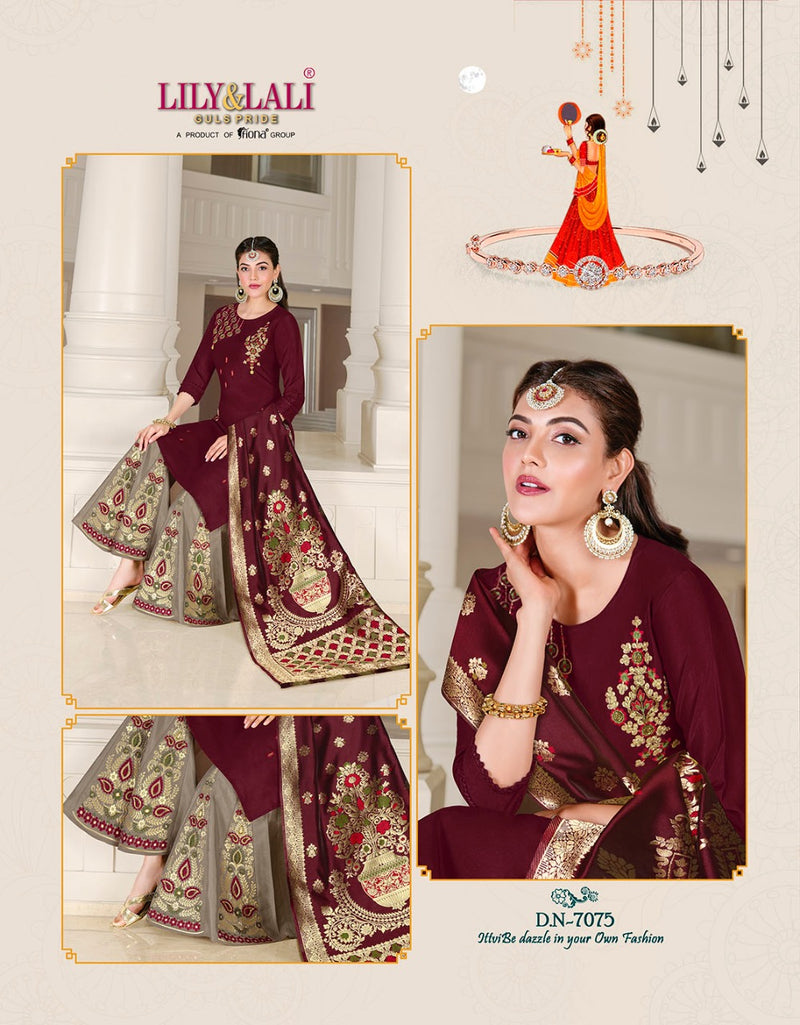 Lilly And Lali Shrinagar Karwa Special Bemberg Silk Salwar Suit