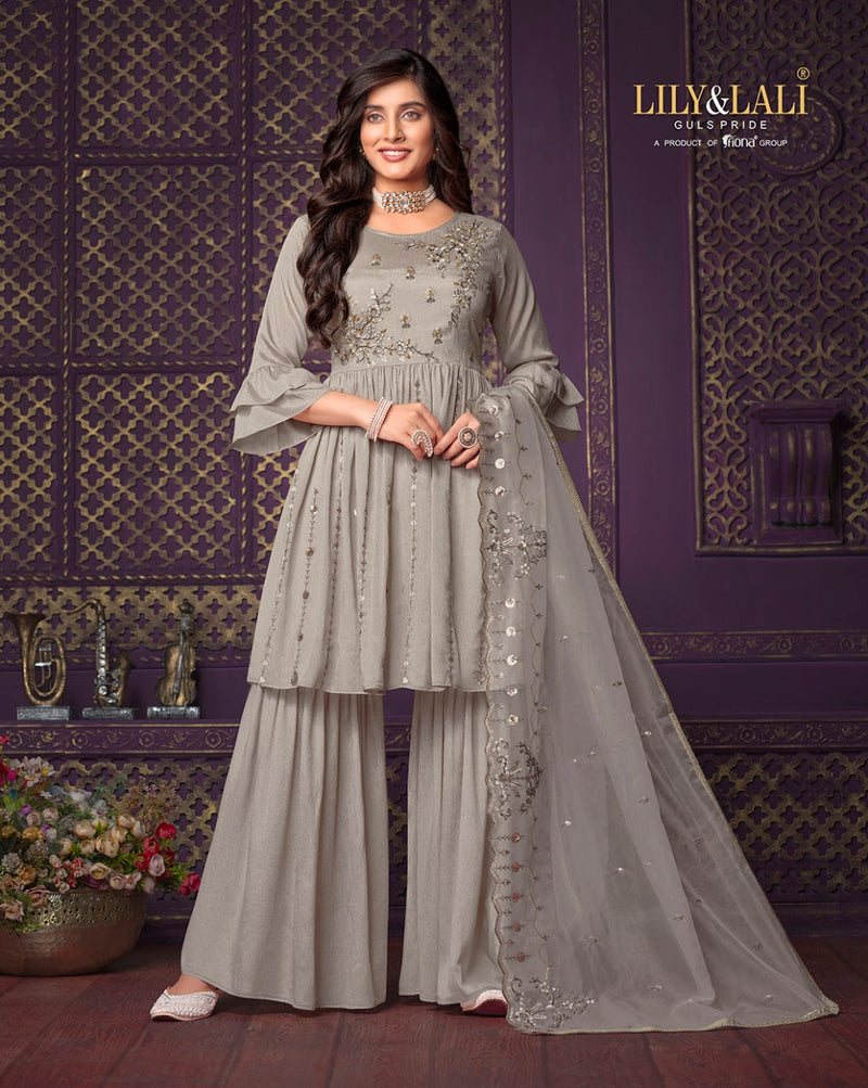 Lily And Lali Eminent Vol 2 Fancy Sequence Handwork Designer Wear Kurti