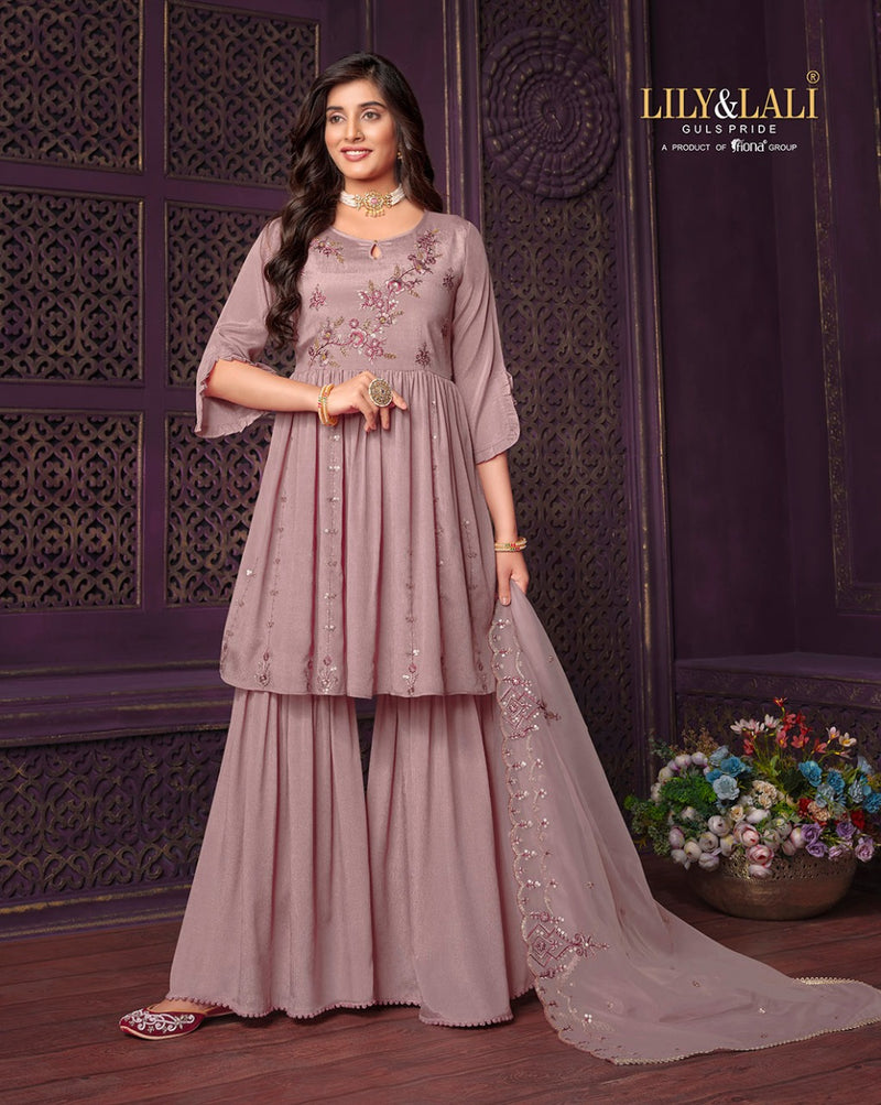 Lily And Lali Eminent Vol 2 Fancy Sequence Handwork Designer Wear Kurti