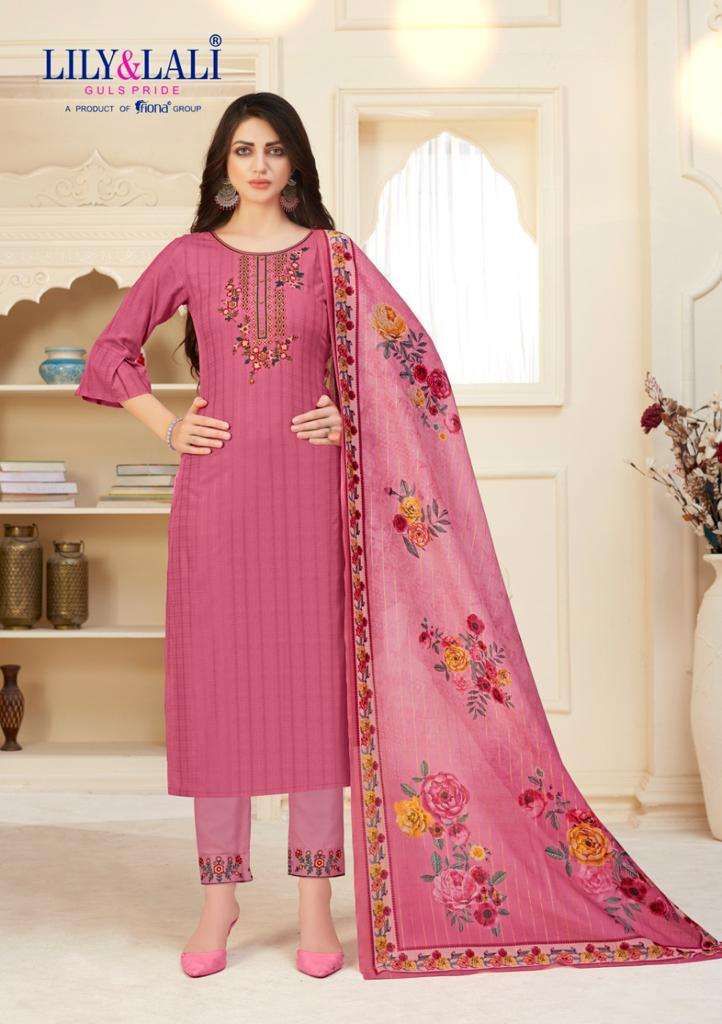 Lily And Lali Launch By Mahira Viscose With Embroidery Handwork Designer Casual Wear Salwar Suits