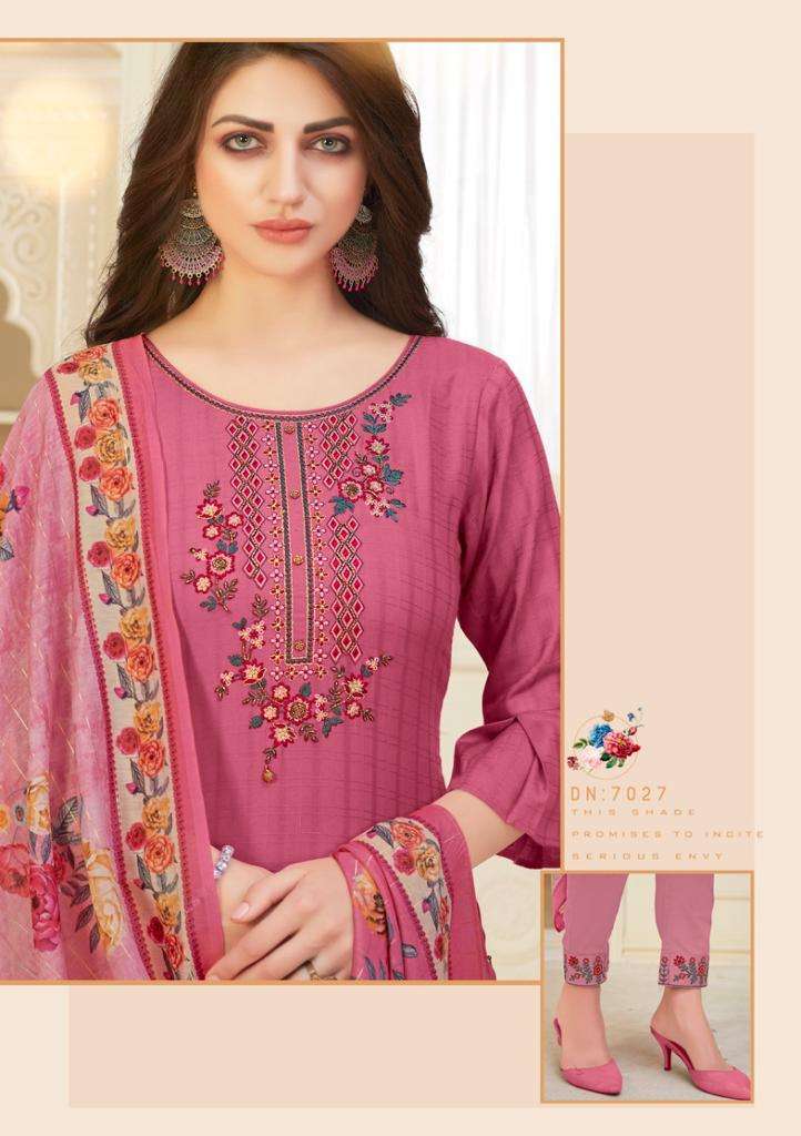 Lily And Lali Launch By Mahira Viscose With Embroidery Handwork Designer Casual Wear Salwar Suits