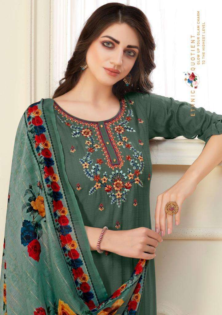 Lily And Lali Launch By Mahira Viscose With Embroidery Handwork Designer Casual Wear Salwar Suits