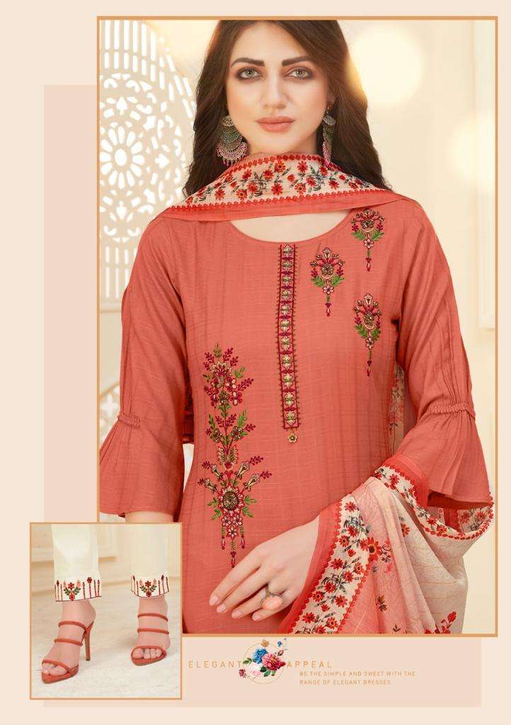 Lily And Lali Launch By Mahira Viscose With Embroidery Handwork Designer Casual Wear Salwar Suits