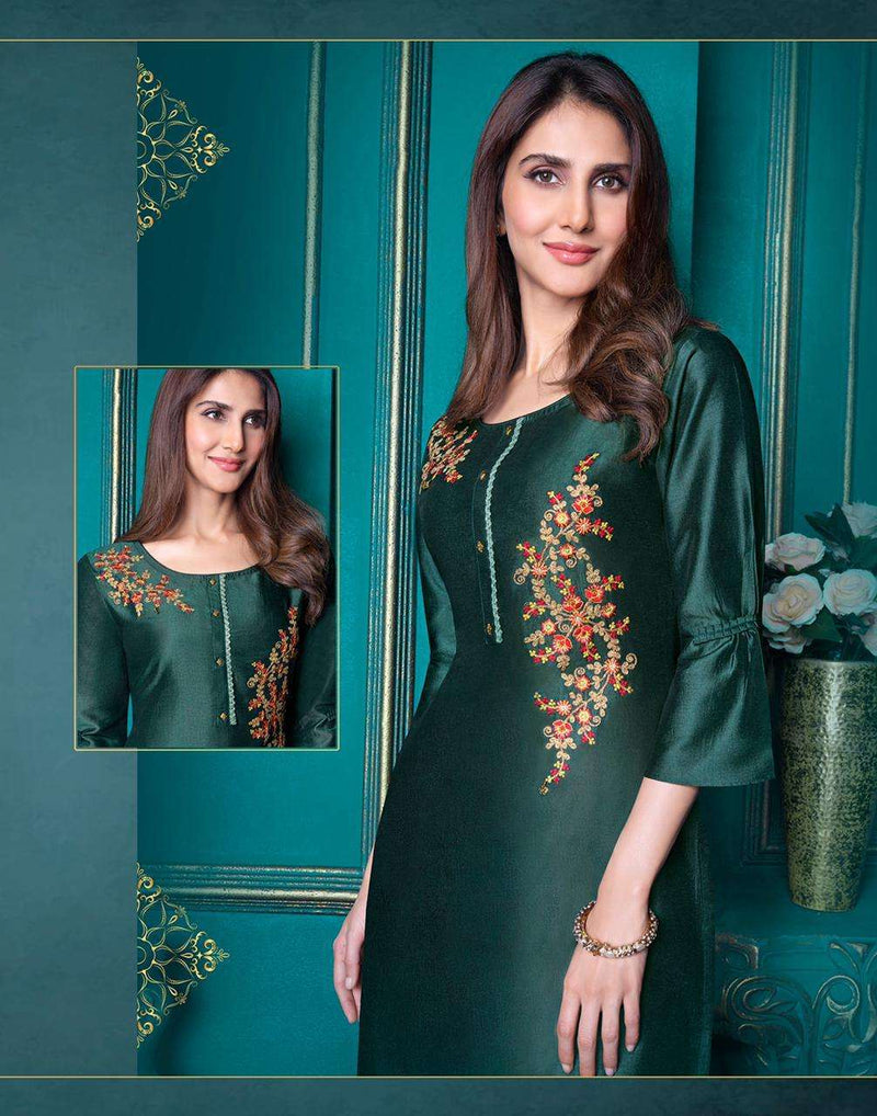 Lily And Lali Launch Monalisa Vol 4 Bemberg Silk With Embroidery Work Designer Fancy Salwar Suit