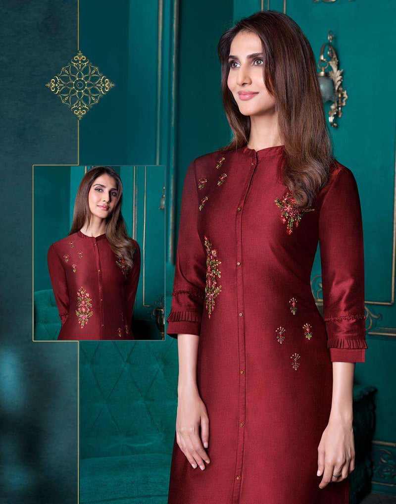 Lily And Lali Launch Monalisa Vol 4 Bemberg Silk With Embroidery Work Designer Fancy Salwar Suit