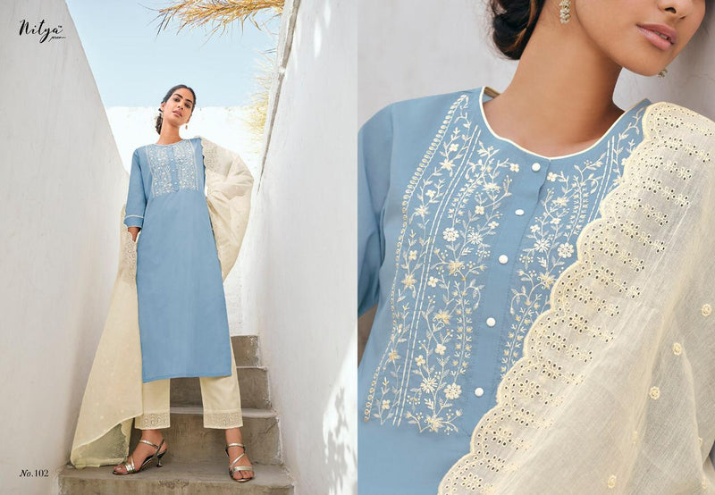 Lt Fabric Nitya Gulshan Fancy Designer Kurti Wear