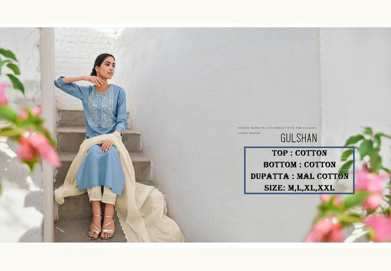 Lt Fabric Nitya Gulshan Fancy Designer Kurti Wear