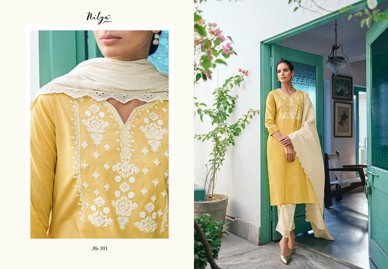 Lt Fabric Nitya Gulshan Fancy Designer Kurti Wear