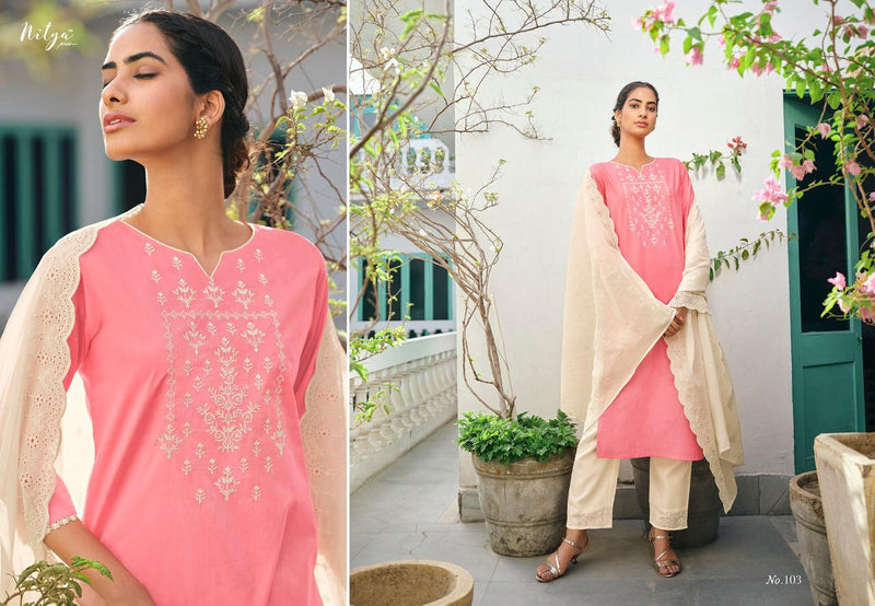 Lt Fabric Nitya Gulshan Fancy Designer Kurti Wear