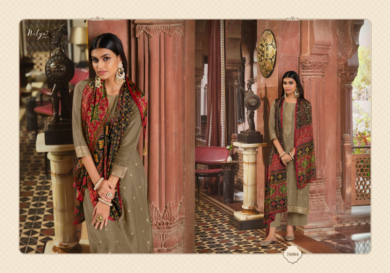 Lt Fabrics Nitya Vol 174 Dola Jacquard Designer Wear Salwar Kameez