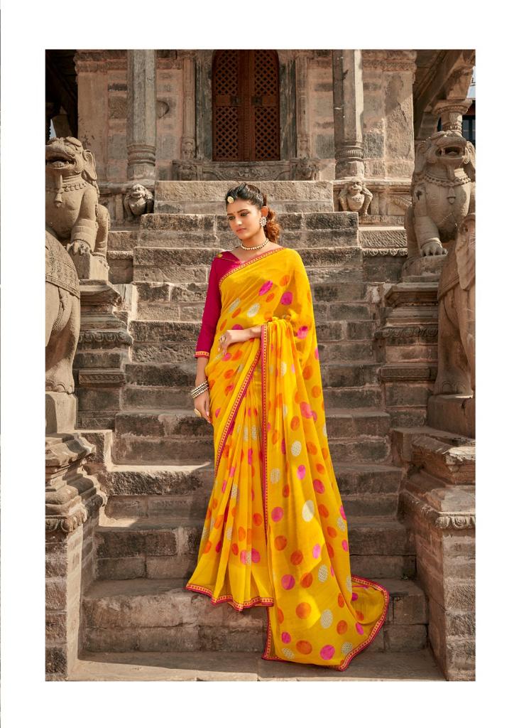 Lt Fabrics Virasat Georgette Fancy Designer Saree