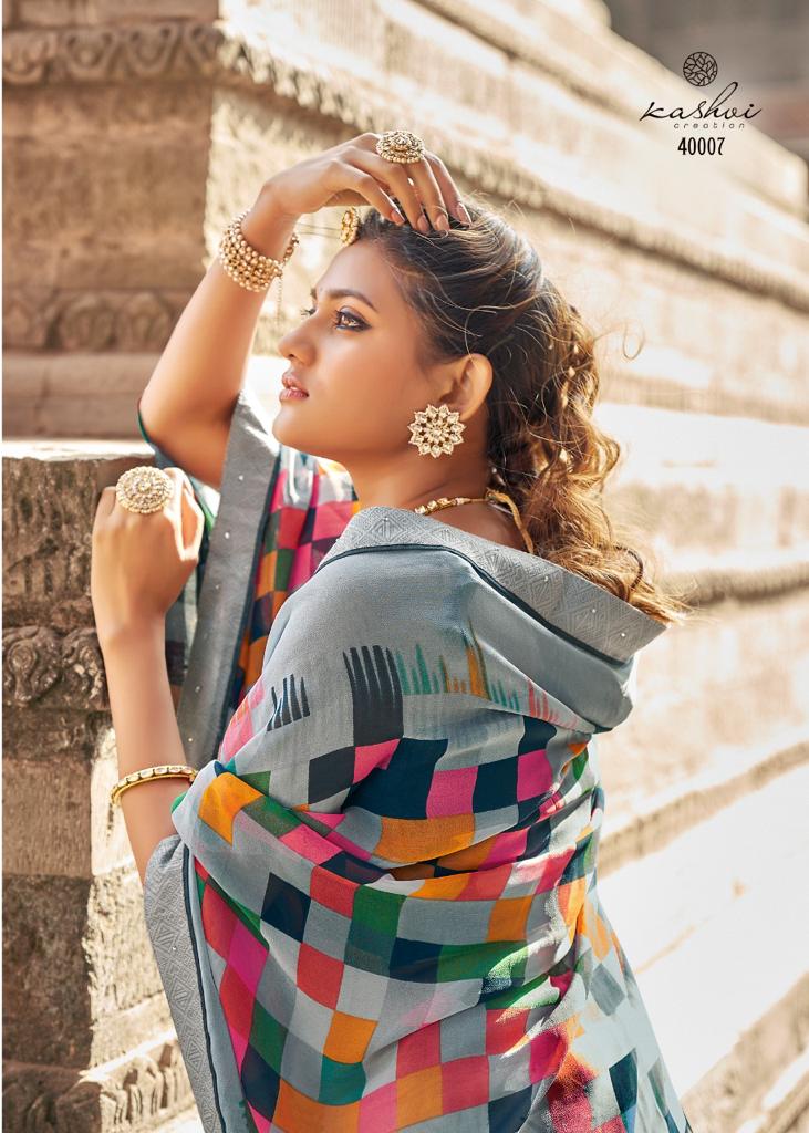 Lt Fabrics Virasat Georgette Fancy Designer Saree