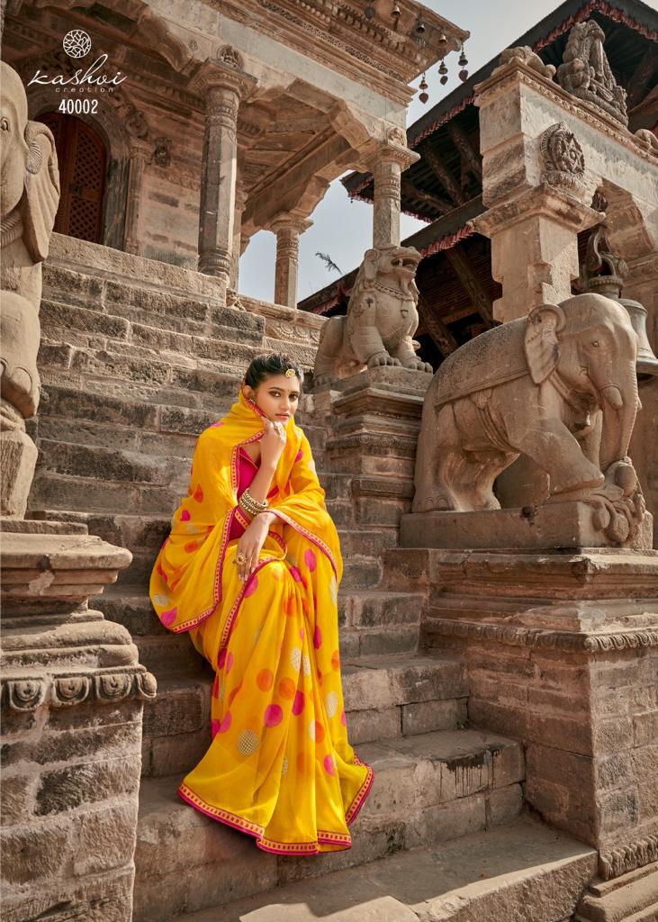 Lt Fabrics Virasat Georgette Fancy Designer Saree