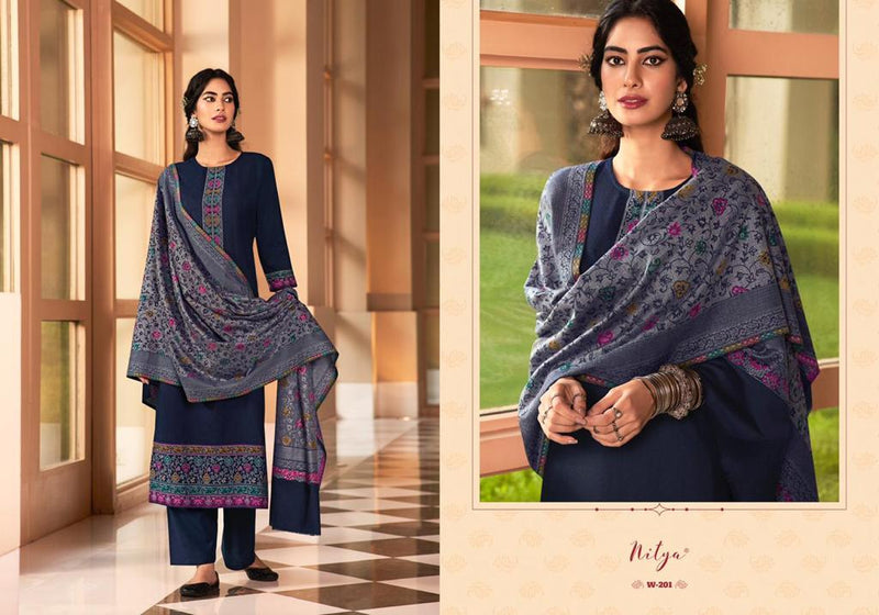 Lt Nitya Winter Beauty Vol 2 Pashmina Jacquard Winter Wear Salwar Suit