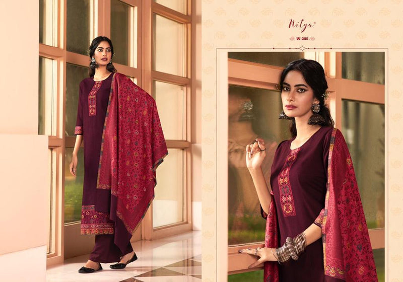 Lt Nitya Winter Beauty Vol 2 Pashmina Jacquard Winter Wear Salwar Suit
