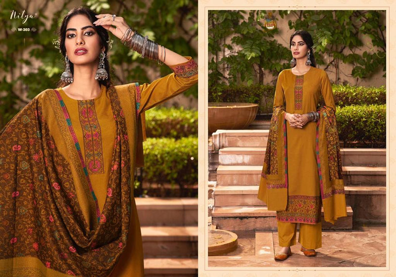Lt Nitya Winter Beauty Vol 2 Pashmina Jacquard Winter Wear Salwar Suit