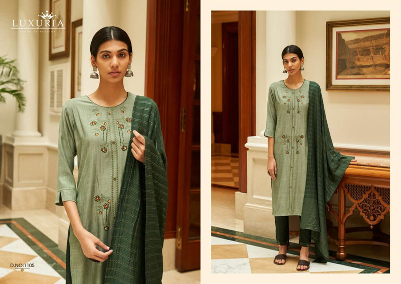 Luxuria House Of Fashion Launch By Leher Pure Viscose Exclusive Designer Party Wear Salwar Suits