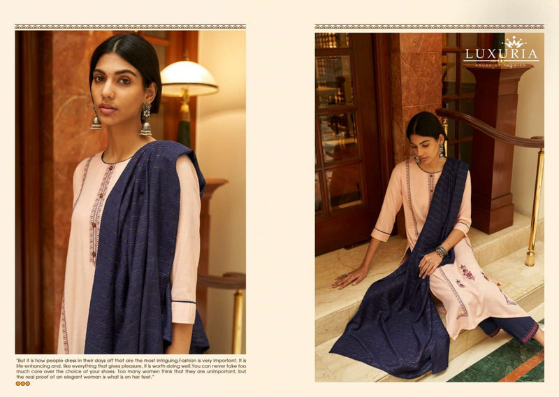 Luxuria House Of Fashion Launch By Leher Pure Viscose Exclusive Designer Party Wear Salwar Suits