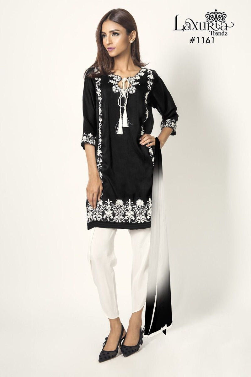 Luxuria Trendz 1161 Fox Georgette Designer Partywear Pret Kurti Collection