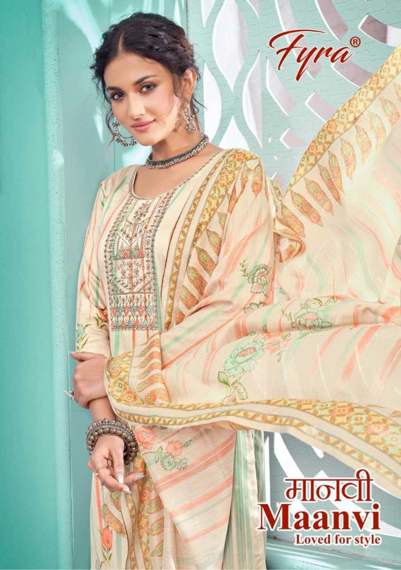 Fyra Designing Hub Maanvi Jam Cotton Digital Printed Festive Wear Salwar Suits