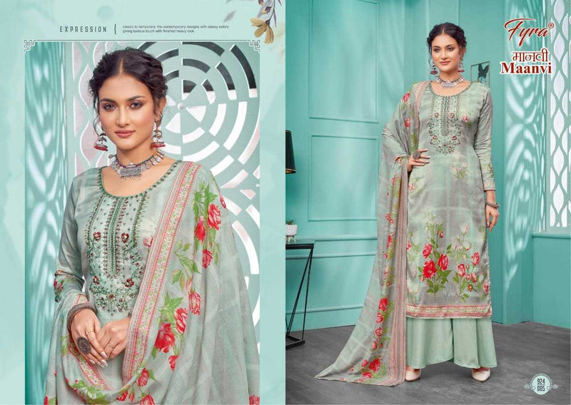 Fyra Designing Hub Maanvi Jam Cotton Digital Printed Festive Wear Salwar Suits