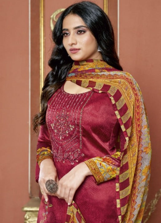 Fyra Designing Hub Maanvi Jam Cotton Digital Printed Festive Wear Salwar Kameez