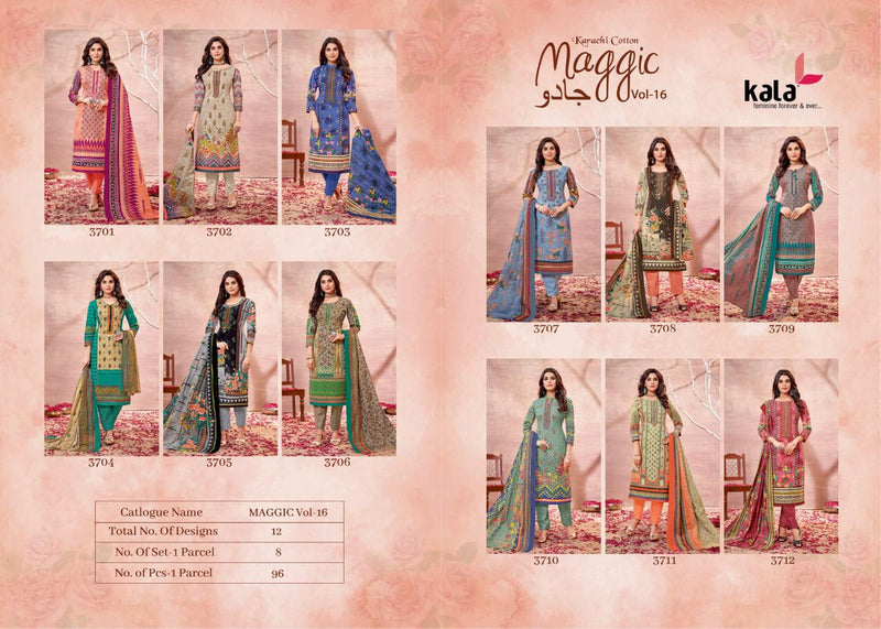 Tarika Creation Maggic Vol 16 Cotton Fancy Festive Wear Salwar Suits